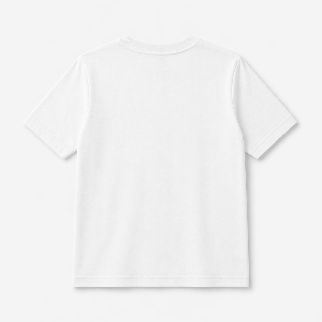 Essential Kids Tee White