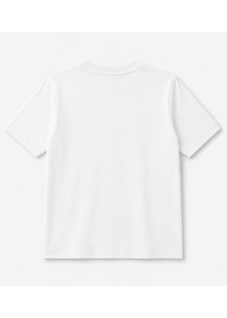 Essential Kids Tee White