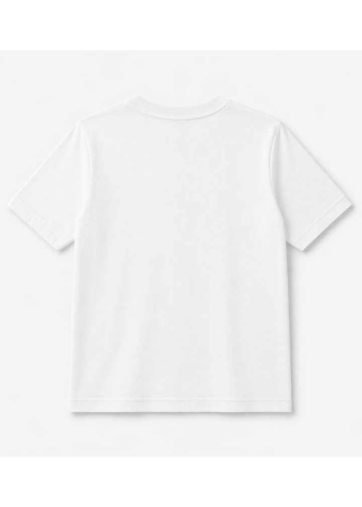 Essential Kids Tee White