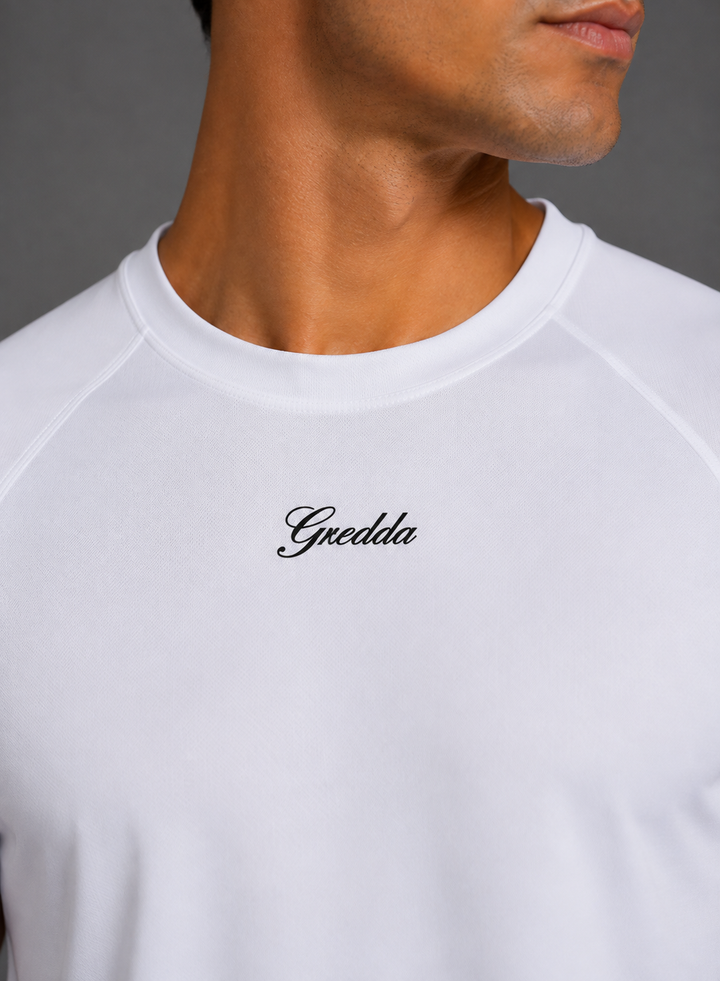 Ranglan Pro Performance Tee White