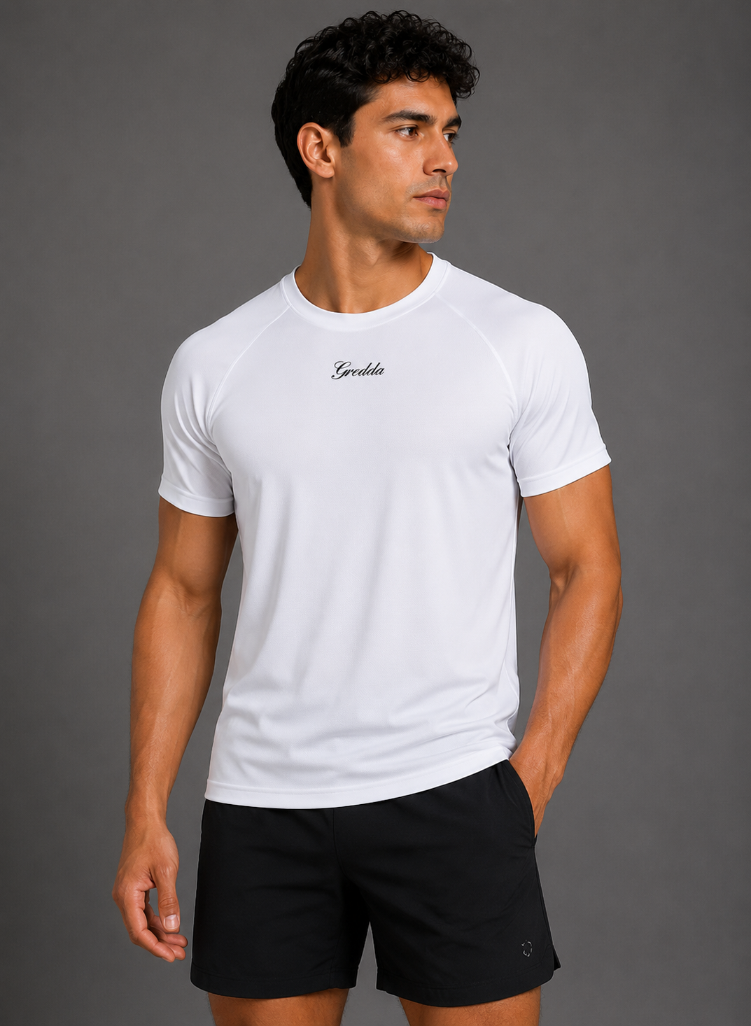 Ranglan Pro Performance Tee White