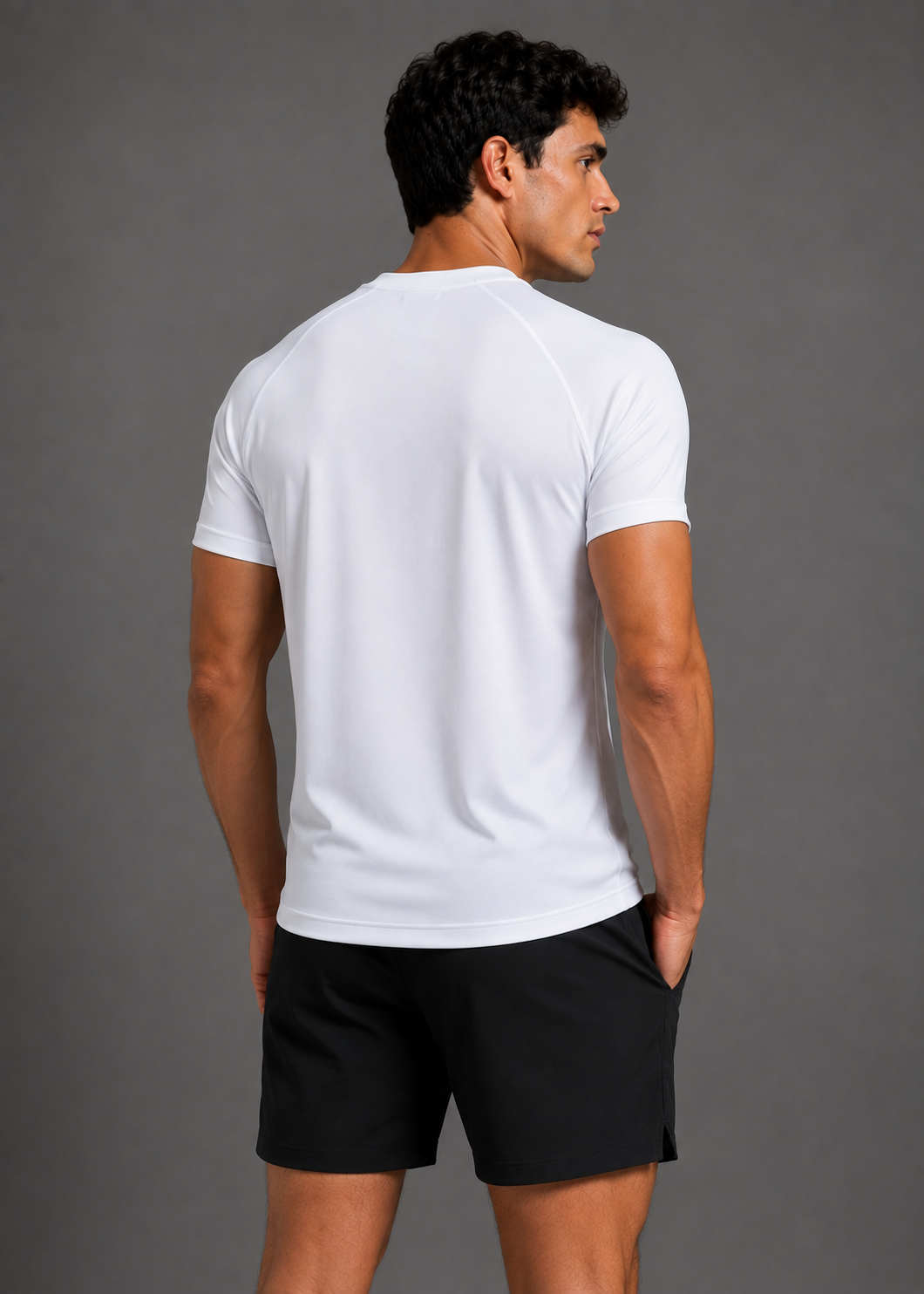 Ranglan Pro Performance Tee White