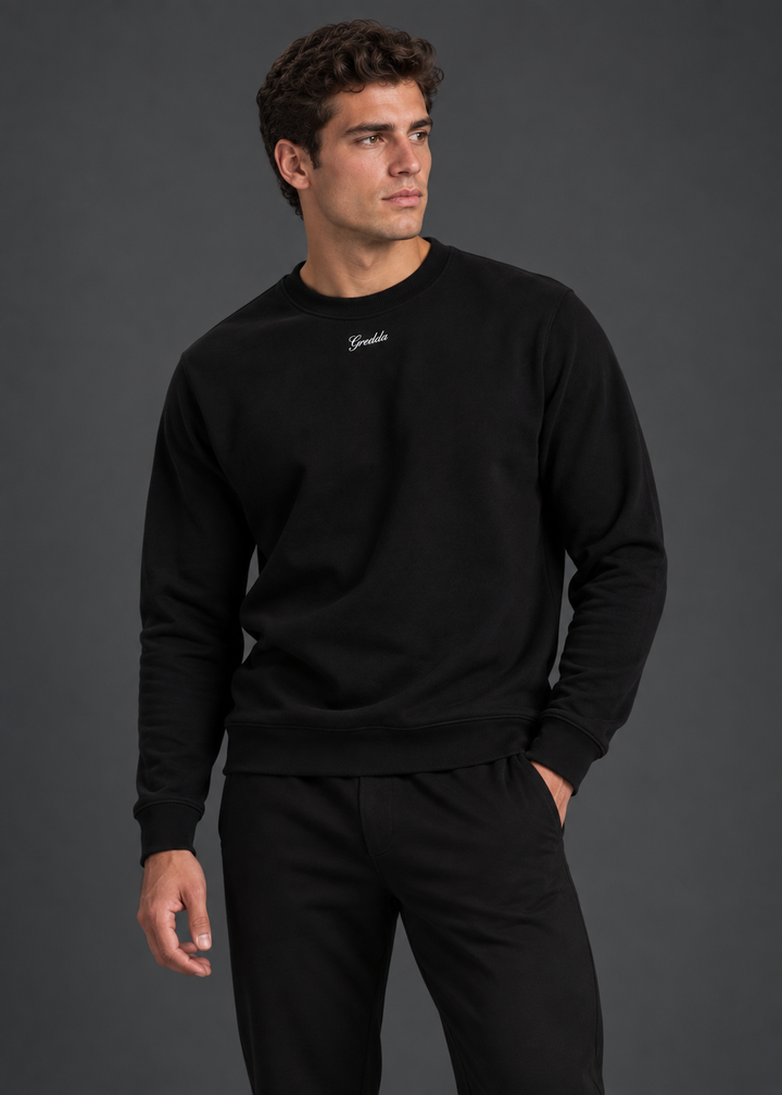 Essential Crew Neck Black