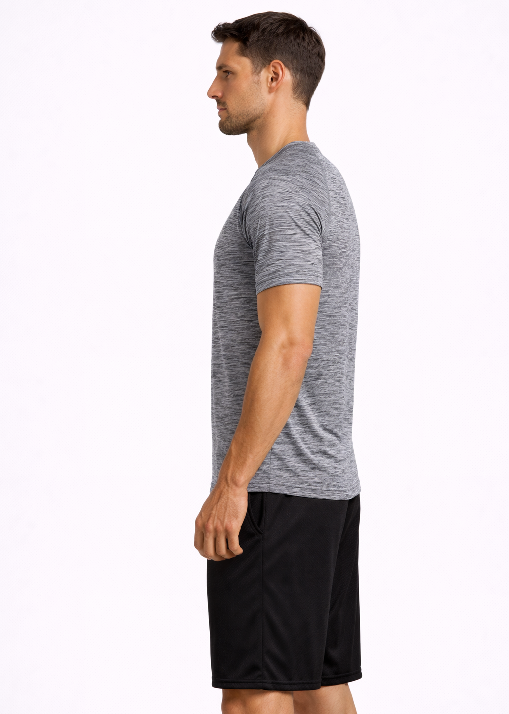 Ranglan Pro Performance Tee Jaspe Gray