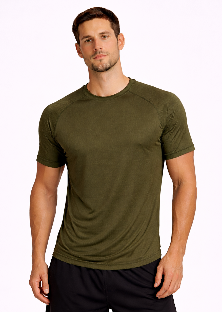 Ranglan Pro Performance Tee Dark Green