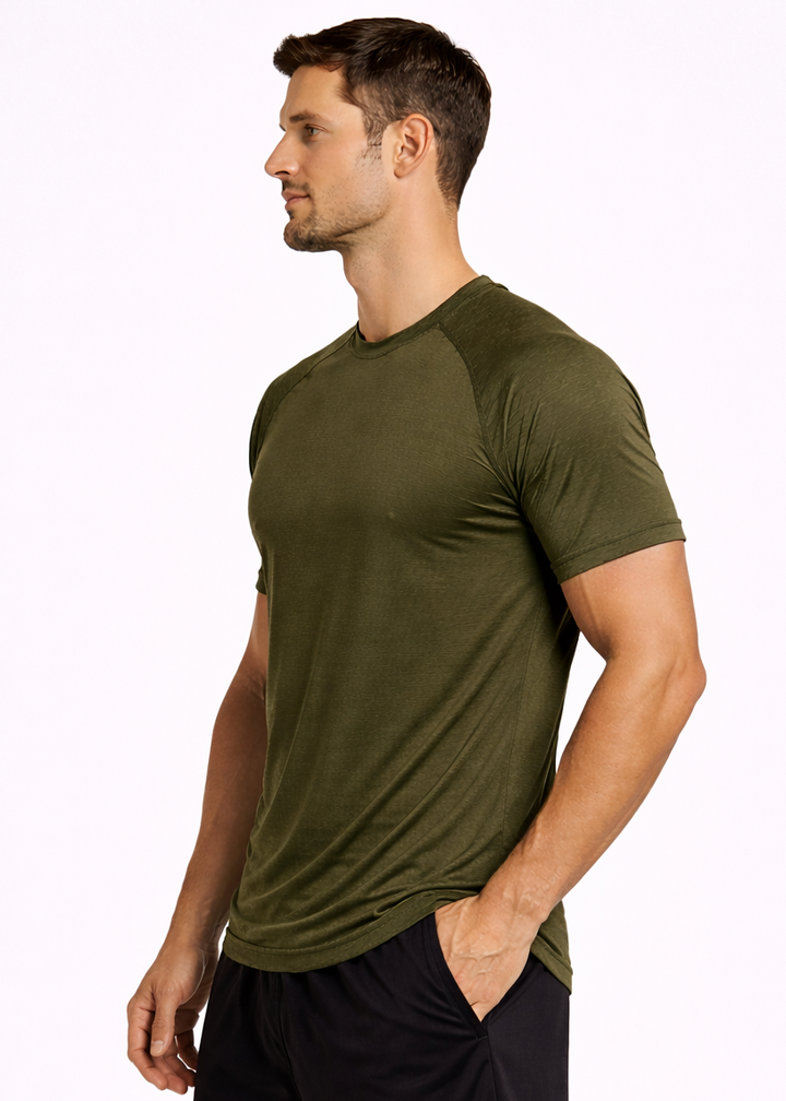 Ranglan Pro Performance Tee Dark Green