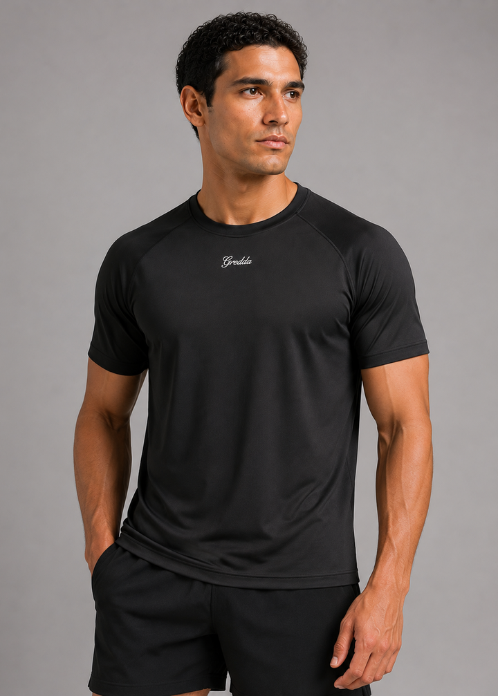 Ranglan Pro Performance Tee Black