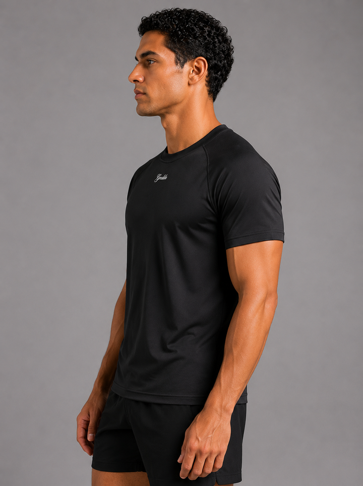 Ranglan Pro Performance Tee Black