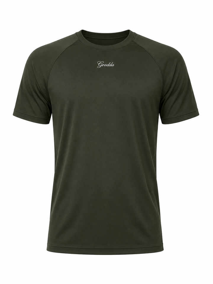 Ranglan Pro Performance Tee Dark Green