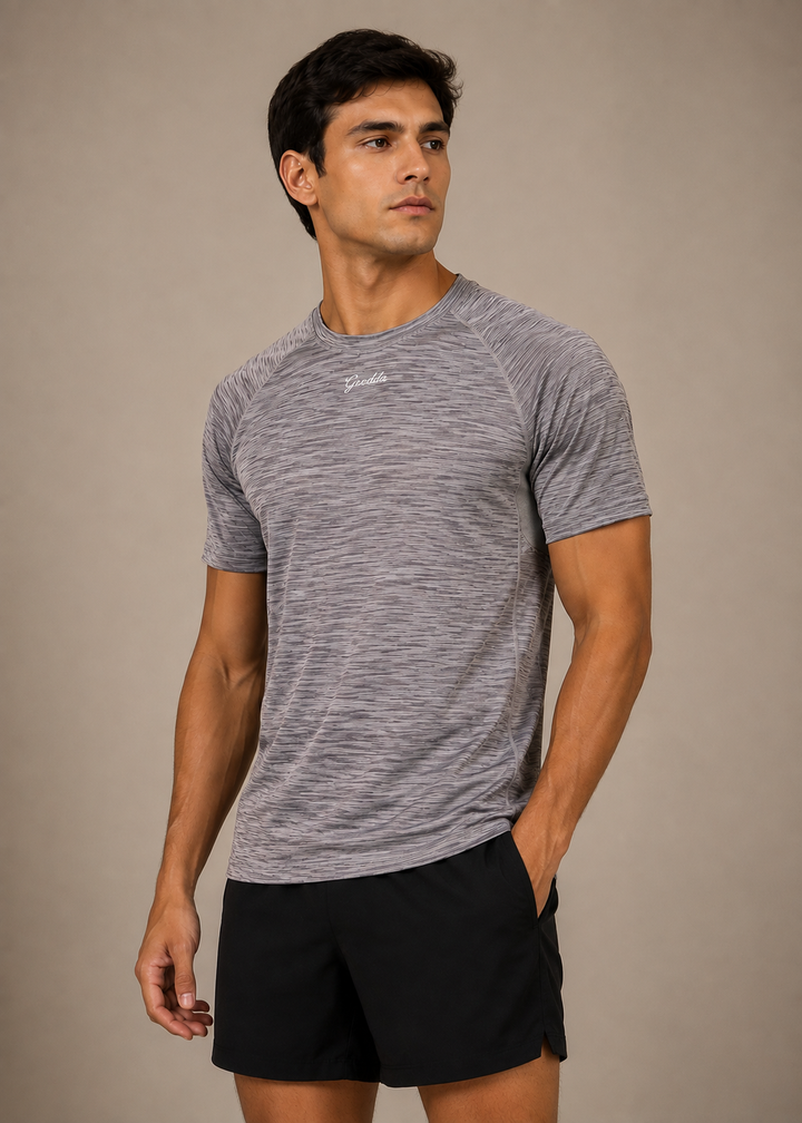 Ranglan Pro Performance Tee Jaspe Gray