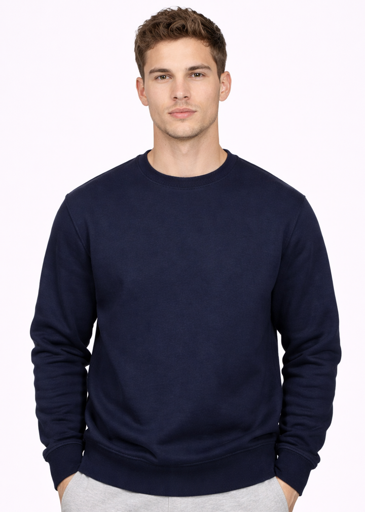 Essential Crew Neck Navy