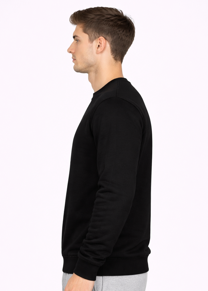 Essential Crew Neck Black