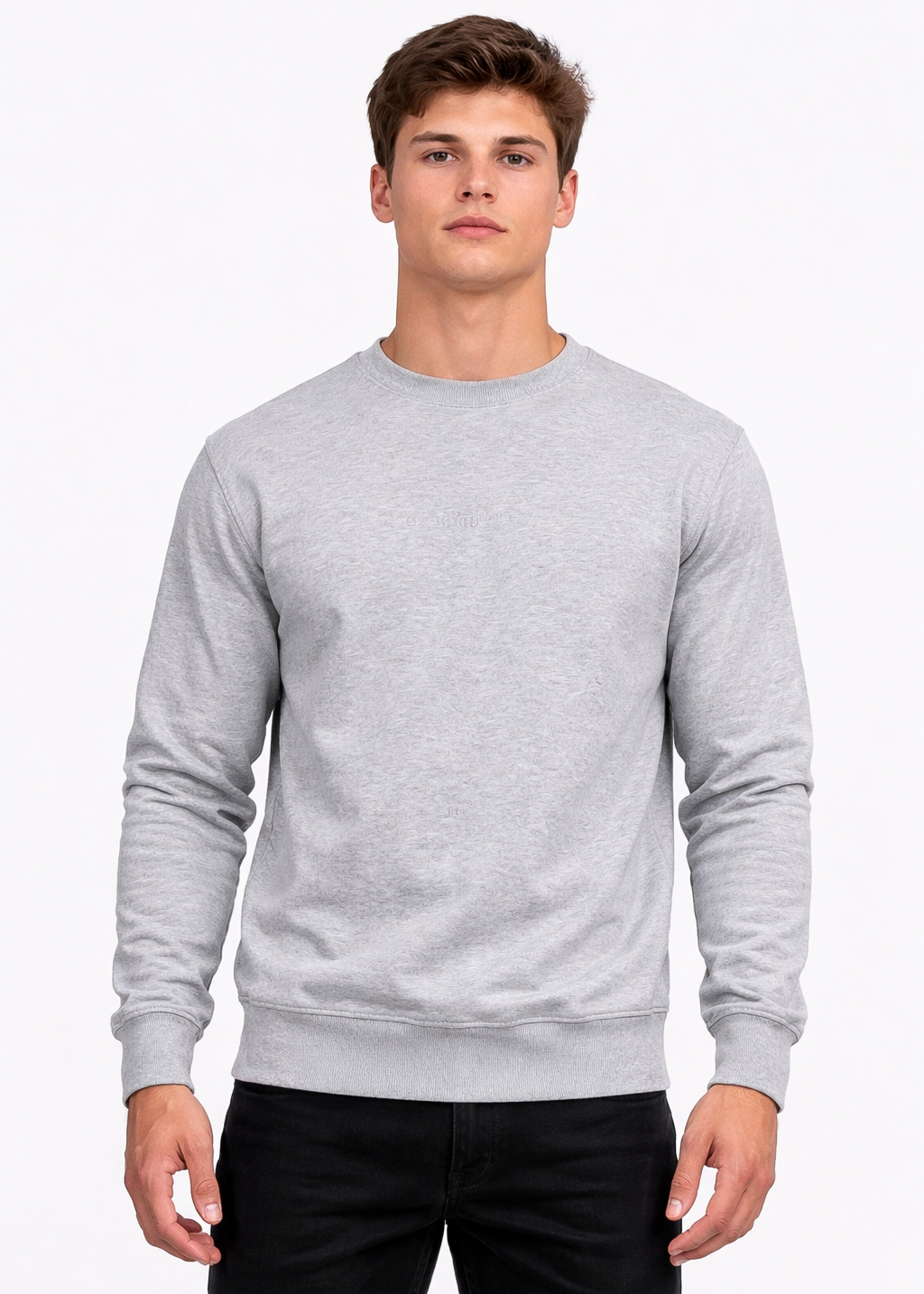 Essential Crew Neck Gray