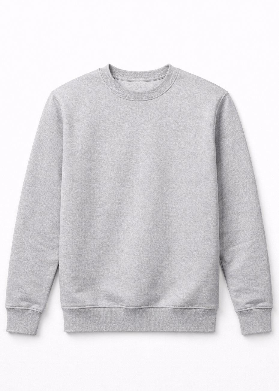Essential Crew Neck Gray