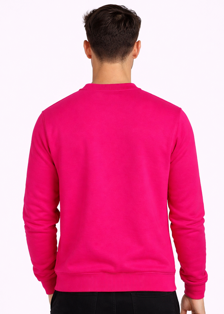Essential Crew Neck Fuchsia