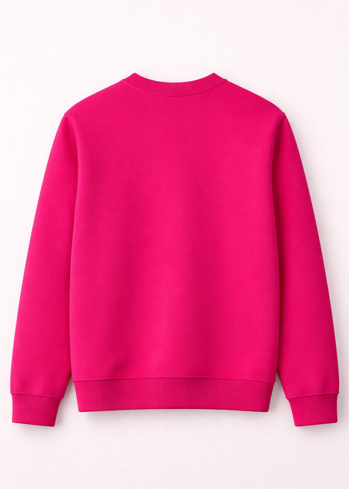 Essential Crew Neck Fuchsia