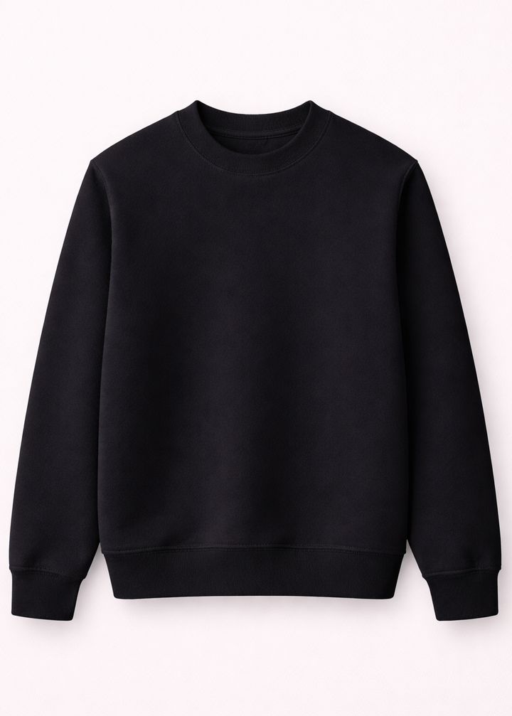 Essential Crew Neck Black