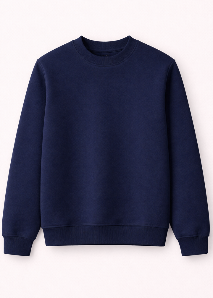 Essential Crew Neck Navy