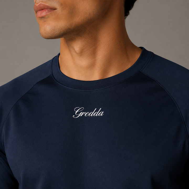 Ranglan Pro Performance Tee Navy