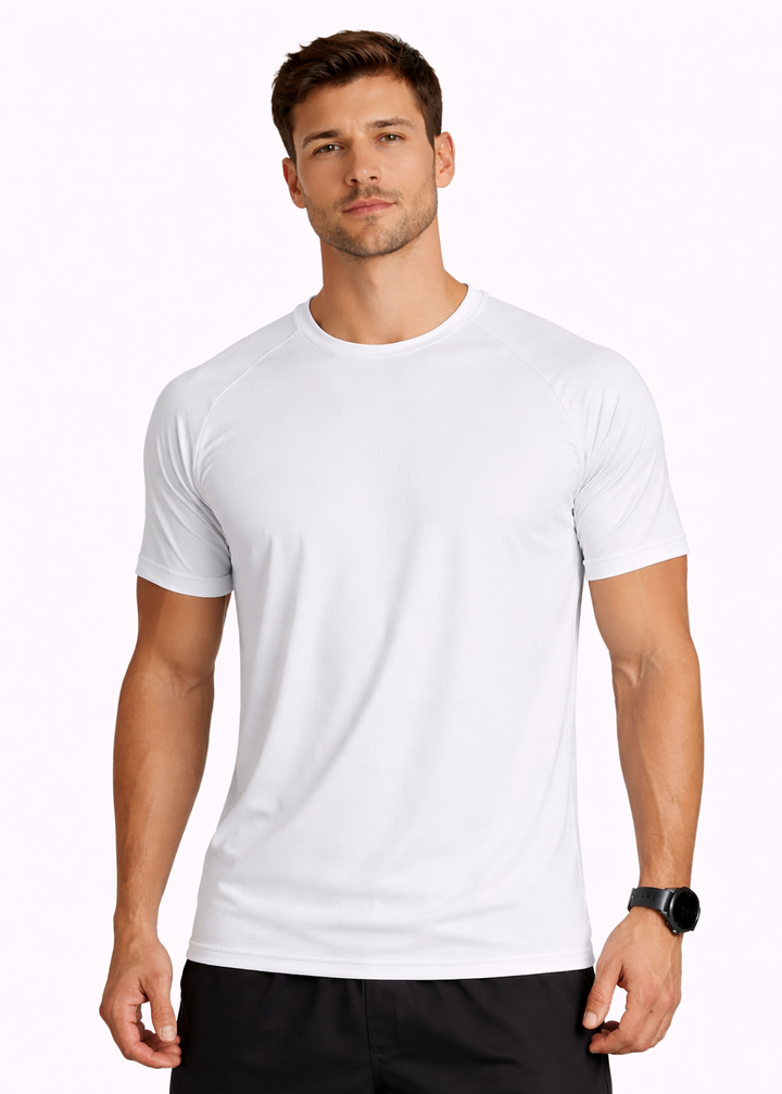 Ranglan Pro Performance Tee White