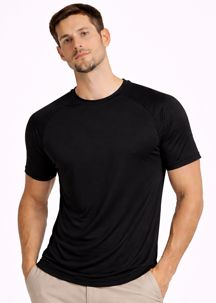 Bamboo Essential Tee Black