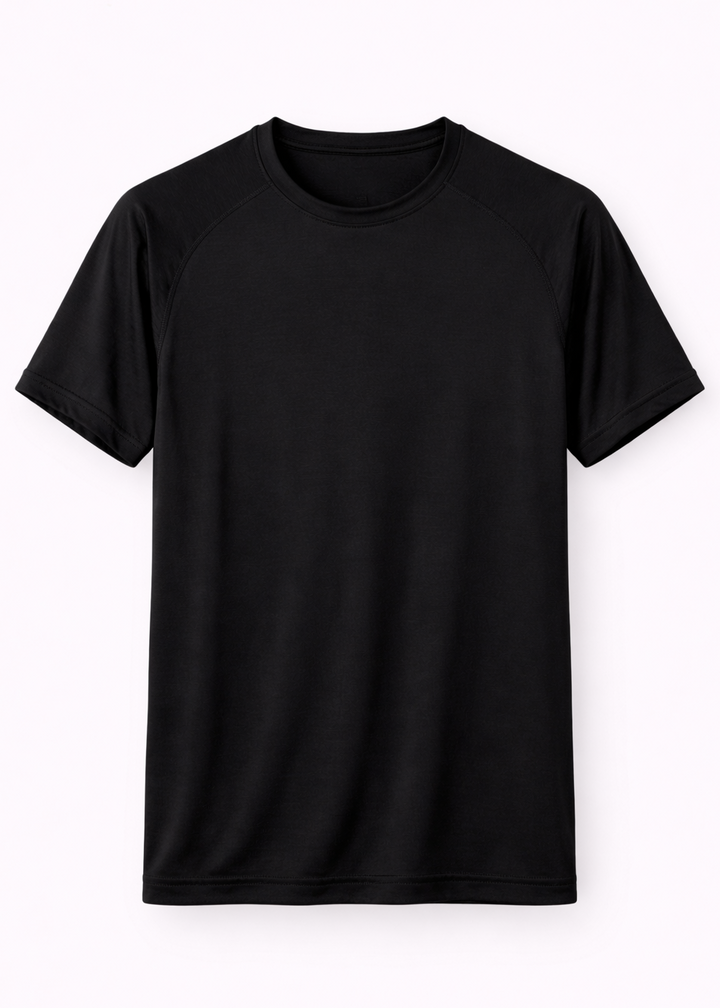 Bamboo Essential Tee Black