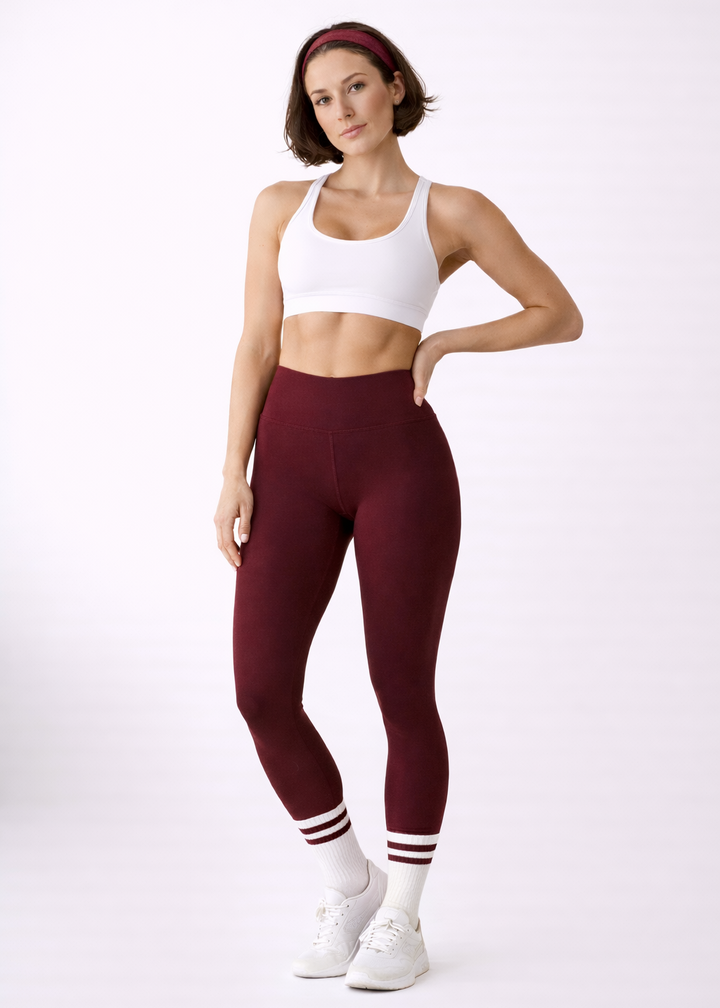 Essential Legging Yogi Wine