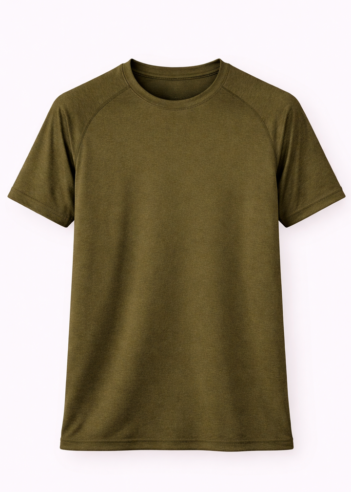 Ranglan Pro Performance Tee Dark Green