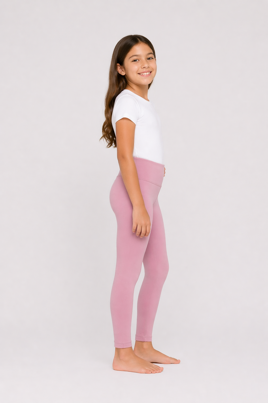 Essential Legging Yogi Kids Soft Pink