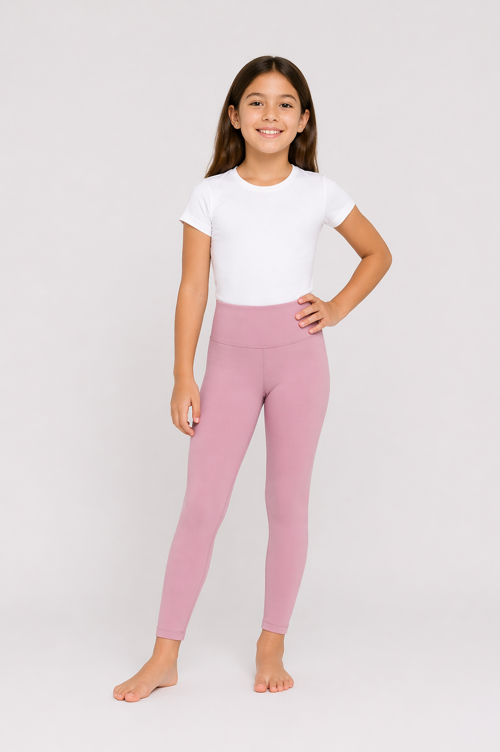 Essential Legging Yogi Kids Soft Pink