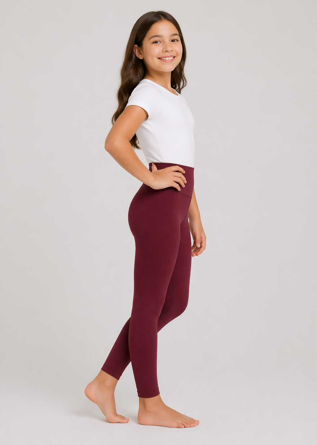 Essential Legging Yogi Kids Wine