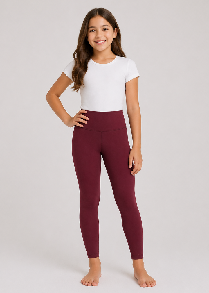 Essential Legging Yogi Kids Wine