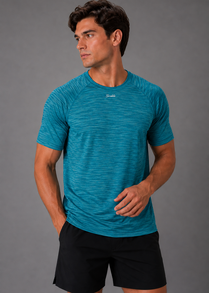 Ranglan Pro Performance Teal Jaspe