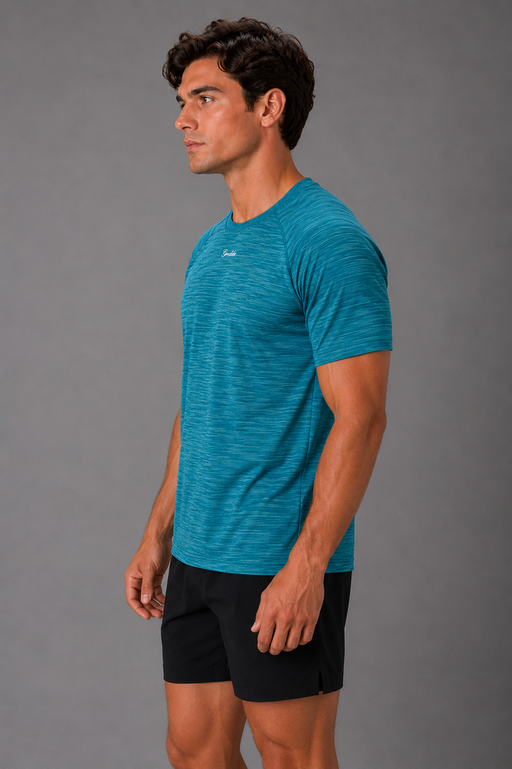 Ranglan Pro Performance Teal Jaspe
