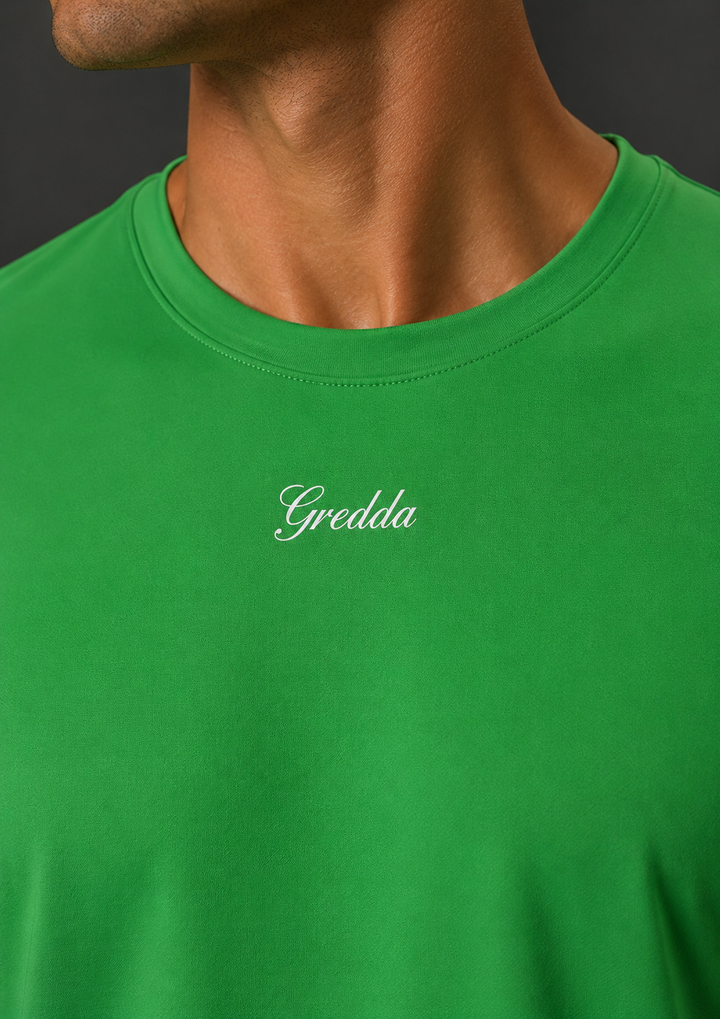 Essential Performance Tee Palm Green