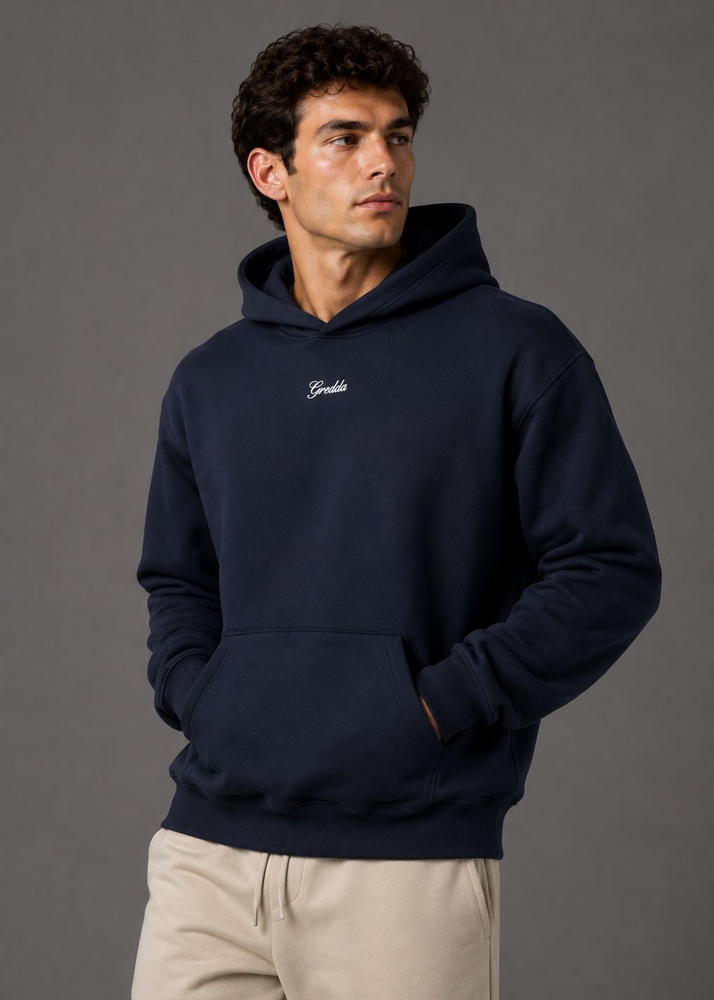 Cloud Comfort Hoodie Navy Blue