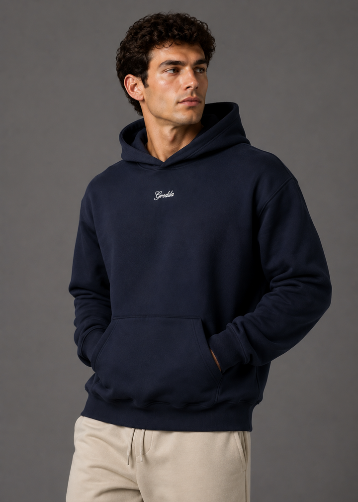 Cloud Comfort Hoodie Navy Blue