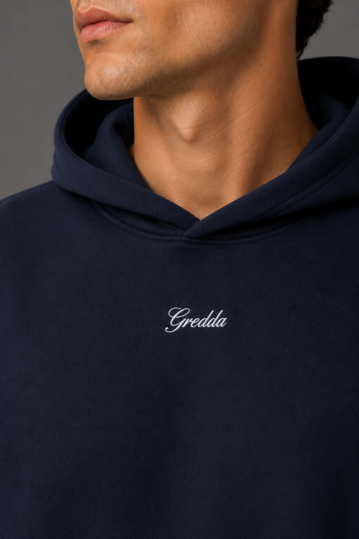 Cloud Comfort Hoodie Navy Blue