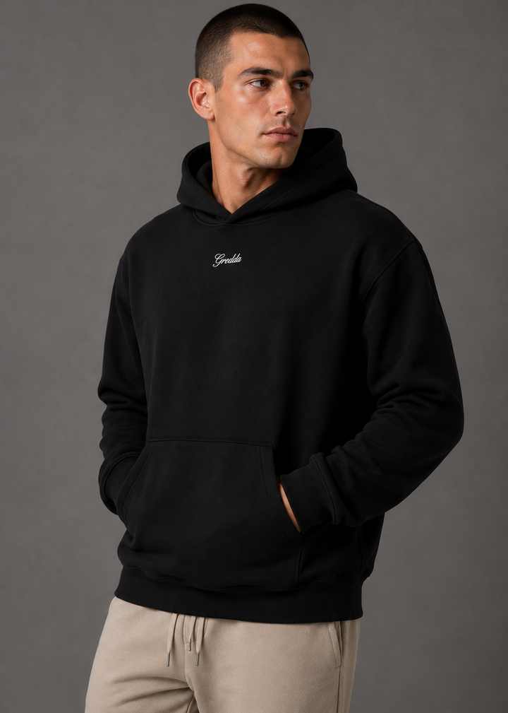 Cloud Comfort Hoodie Black