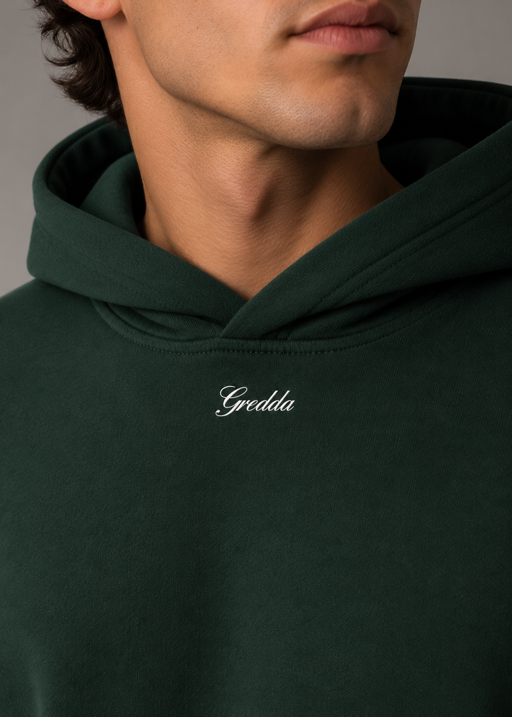Cloud Comfort Hoodie Dark Green