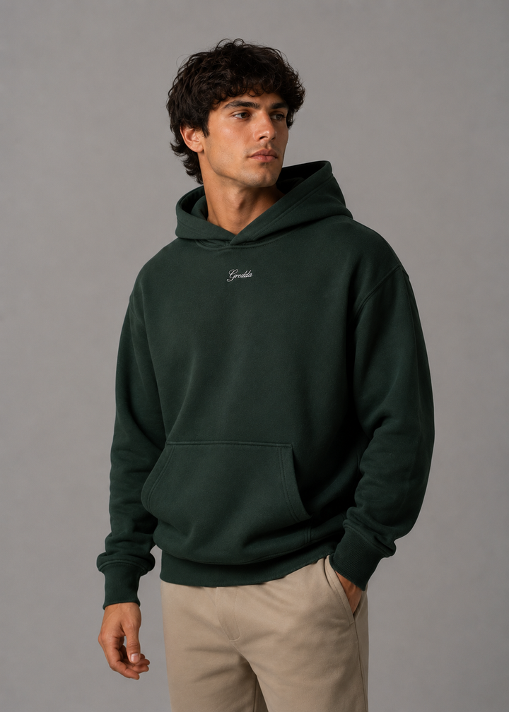 Cloud Comfort Hoodie Dark Green