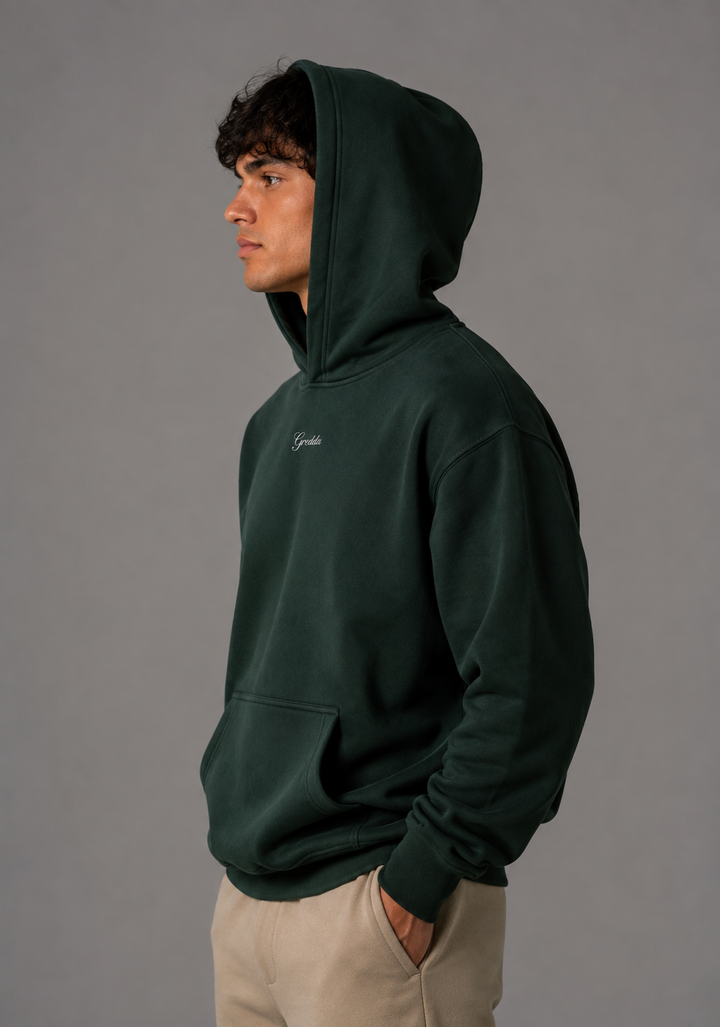 Cloud Comfort Hoodie Dark Green