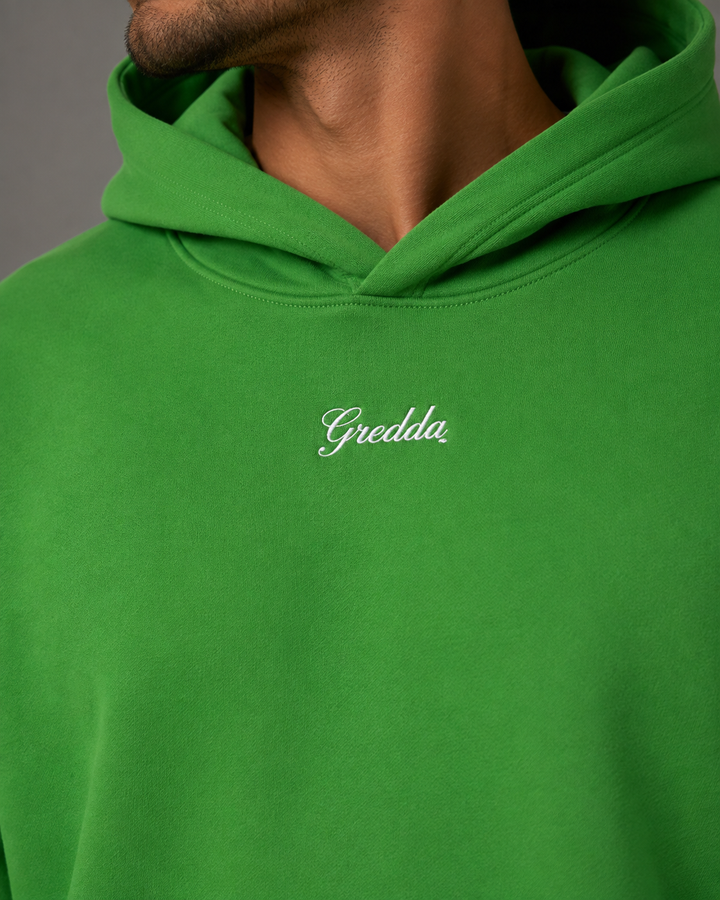 Cloud Comfort Hoodie Verde Trebol