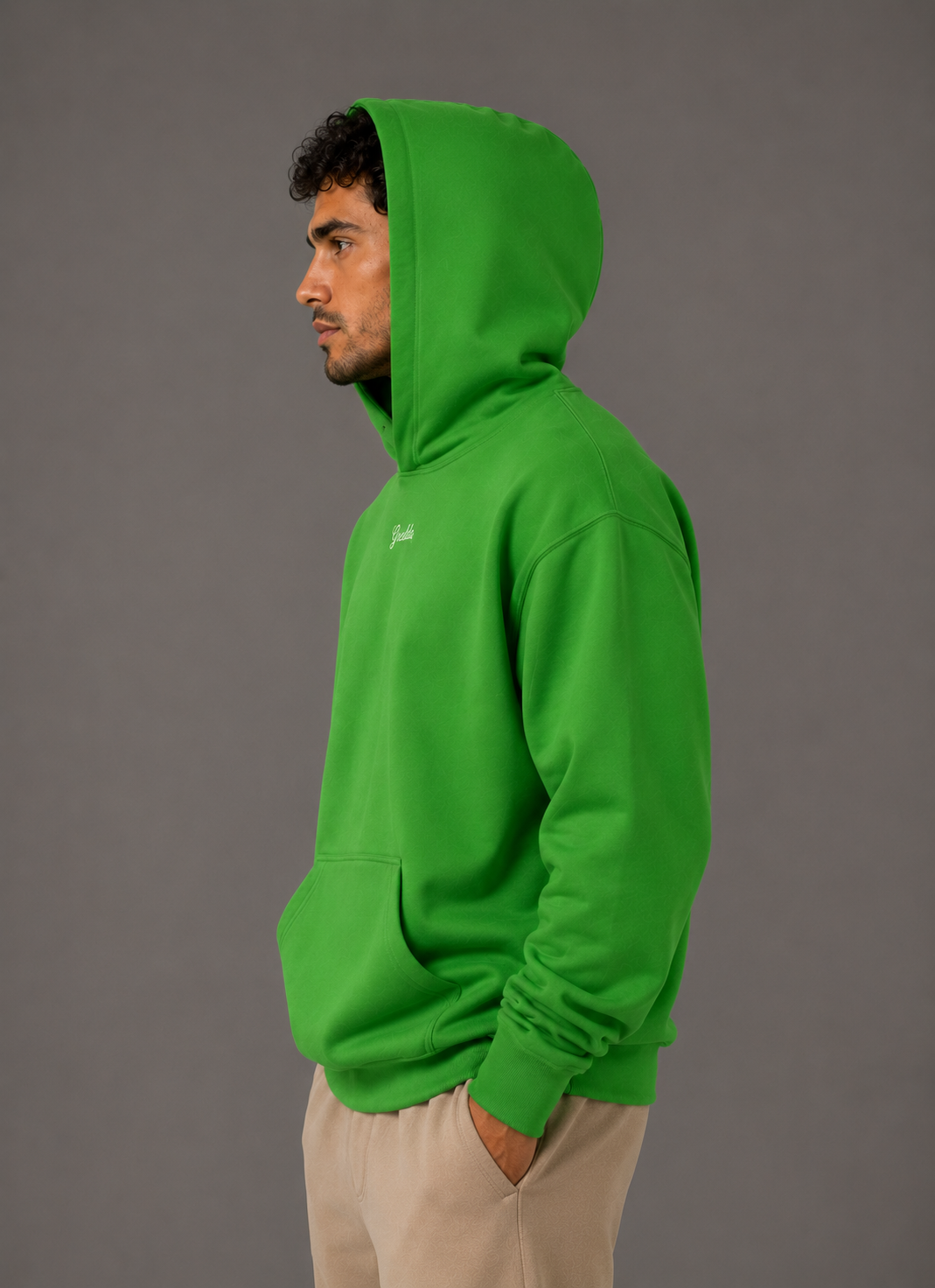 Cloud Comfort Hoodie Verde Trebol