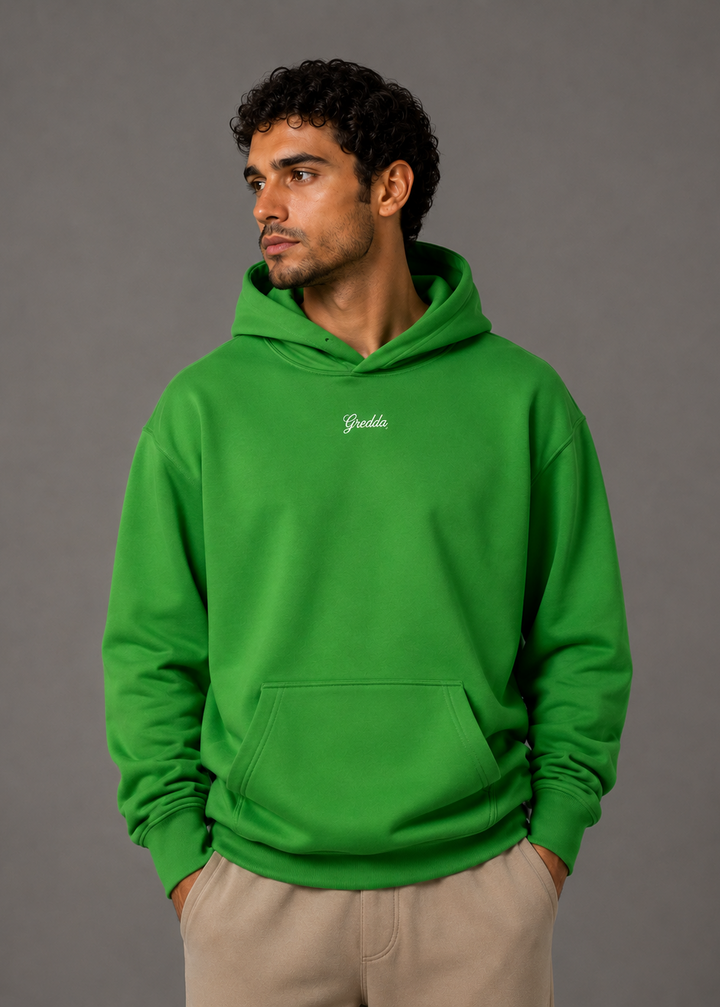 Cloud Comfort Hoodie Verde Trebol