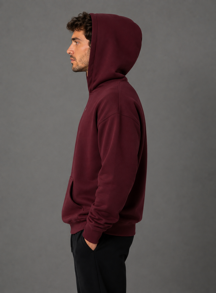 Cloud Comfort Hoodie Burgundy