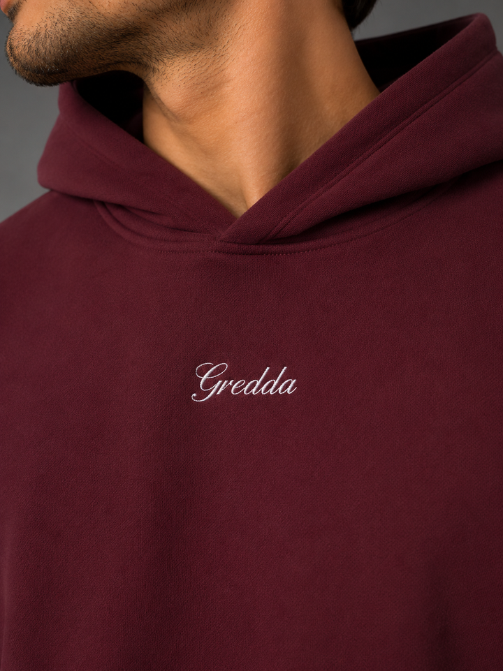 Cloud Comfort Hoodie Burgundy
