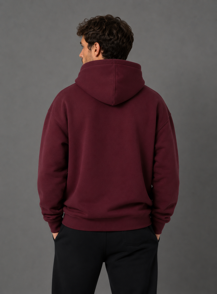 Cloud Comfort Hoodie Burgundy