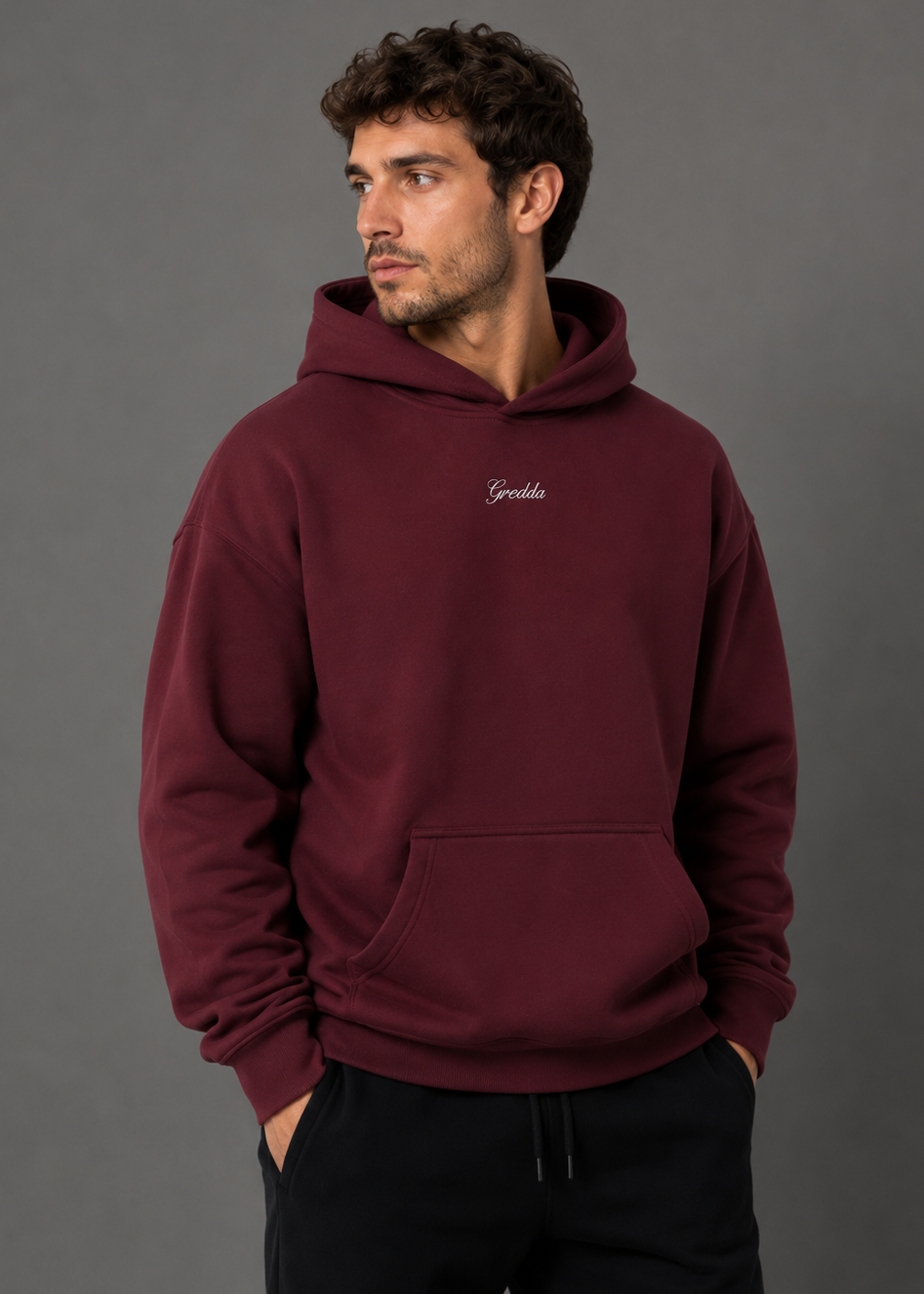 Cloud Comfort Hoodie Burgundy