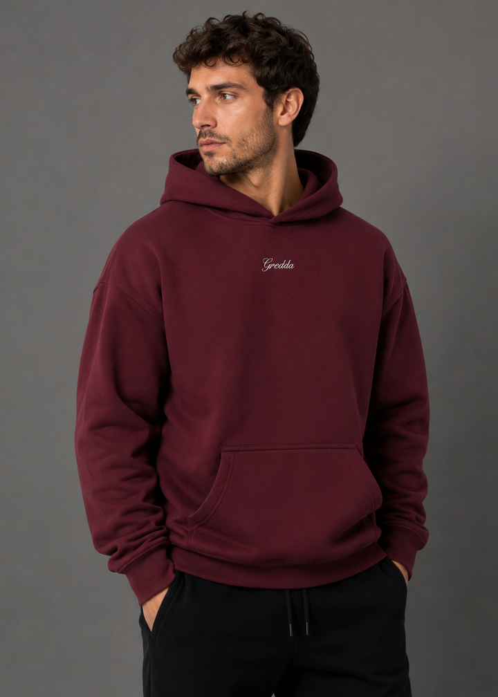 Cloud Comfort Hoodie Burgundy
